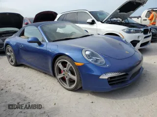 2013 Porsche 911 Carrera S with VIN WP0CB2A94DS156441, listed as a Copart auction lot 75533104 with Not Provided miles and Salvage Title. Bid and sale history available at DreamBid. Image 4.
