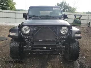 2021 Jeep Wrangler Willys with VIN 1C4GJXAG8MW756324, listed as a Copart auction lot 61951645 with 37,601 mi miles and Salvage title. Bid and sale history available at DreamBid. Image 5.