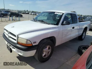 2000 Dodge Dakota Sport with VIN 1B7GL22N7YS515605, listed as a Copart auction lot 50796185 with 256,744 mi miles and Salvage Title. Bid and sale history available at carsss.com. Image 1.