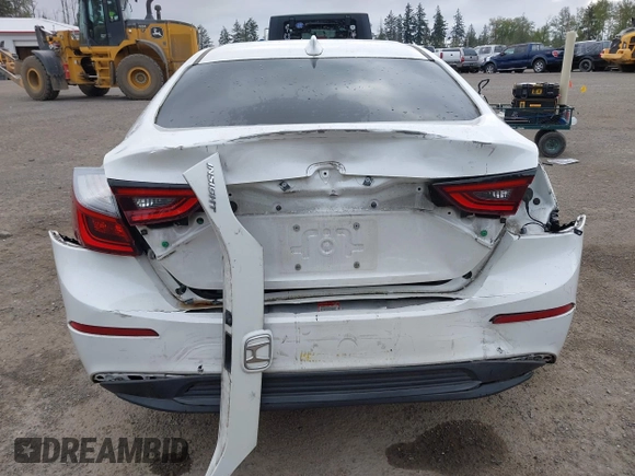 2019 Honda Insight LX with VIN 19XZE4F10KE010635, listed as a IAAI auction lot 42084158 with 105,606 mi miles and . Bid and sale history available at carsss.com. Image 6.