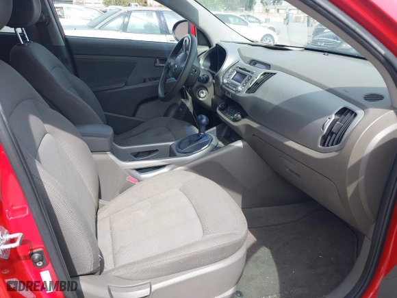 2013 Kia Sportage LX with VIN KNDPBCA26D7355889, listed as a IAAI auction lot 42054415 with 136,859 mi miles. Bid and sale history available at carsss.com. Image 5.