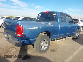 2004 Dodge 1500 SLT with VIN 1D7HA18N34S723850, listed as a IAAI auction lot 41501591 with 134,501 mi miles. Bid and sale history available at carsss.com. Image 4.