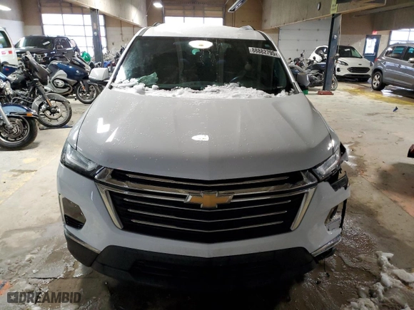 2022 Chevrolet Traverse LT Cloth with VIN 1GNERGKW4NJ168934, listed as a Copart auction lot 88882795 with 41,059 mi miles and Salvage Title. Bid and sale history available at carsss.com. Image 5.