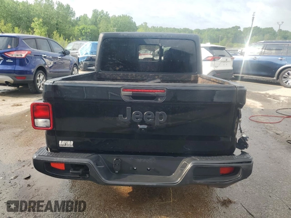 2024 Jeep Gladiator Sport z VIN 1C6HJTAGXRL109663, wystawiony jako Copart lot #54625495 z przebiegiem Nie podano mil oraz Nie do naprawy • Non repairable. Historia ofert i sprzedaży dostępna na DreamBid. Obrazek 6.