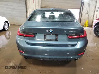 2019 BMW 3 Series 330i with VIN WBA5R1C51KFH14244, listed as a Copart auction lot 52199945 with 45,365 mi miles and Salvage title. Bid and sale history available at DreamBid. Image 6.