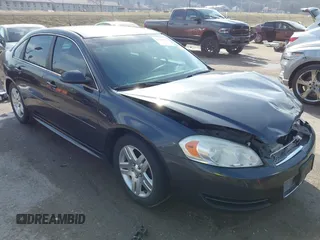 2012 Chevrolet Impala LT Fleet with VIN 2G1WG5E36C1281020, listed as a IAAI auction lot 41783450 with 149,514 mi miles and . Bid and sale history available at DreamBid. Image 1.