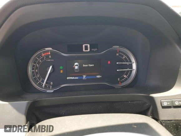 2017 Honda Ridgeline RTL-E with VIN 5FPYK3F74HB027130, listed as a Copart auction lot 60146905 with 99,964 mi miles and Salvage title. Bid and sale history available at DreamBid. Image 9.