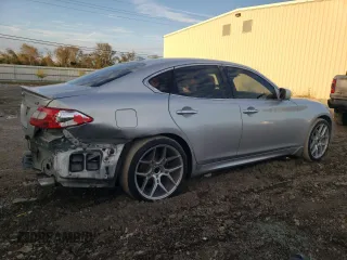 2012 Infiniti M37 with VIN JN1BY1AP7CM333444, listed as a Copart auction lot 83711914 with 162,277 mi miles and Salvage Title. Bid and sale history available at carsss.com. Image 3.