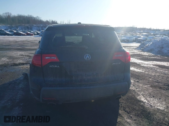 2007 Acura MDX with VIN 2HNYD282X7H542375, listed as a IAAI auction lot 41394948 with 189,364 mi miles. Bid and sale history available at carsss.com. Image 16.