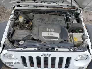 2018 Jeep Wrangler JK Unlimited Sport RHD with VIN 1C4BJWKG5JL853254, listed as a Copart auction lot 43206015 with 133,878 mi miles and Salvage Title. Bid and sale history available at carsss.com. Image 12.