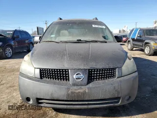 2004 Nissan Quest S z VIN 5N1BV28U84N312794, wystawiony jako Copart lot #43146735 z przebiegiem 189 050 mil mil oraz Szkoda całkowita • Salvage title. Historia ofert i sprzedaży dostępna na DreamBid. Obrazek 5.
