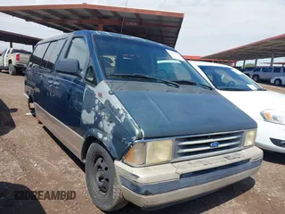 1995 Ford Aerostar z VIN 1FMDA31X4SZC23406, wystawiony jako IAAI lot #42327792 z przebiegiem 260 705 mil mil oraz . Historia ofert i sprzedaży dostępna na DreamBid. Obrazek 1.