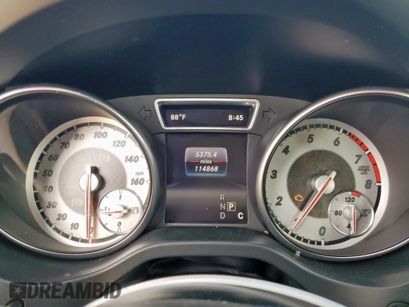 2016 Mercedes-Benz CLA 250 with VIN WDDSJ4GB6GN382963, listed as a Copart auction lot 59603625 with 114,868 mi miles and Salvage title. Bid and sale history available at DreamBid. Image 9.