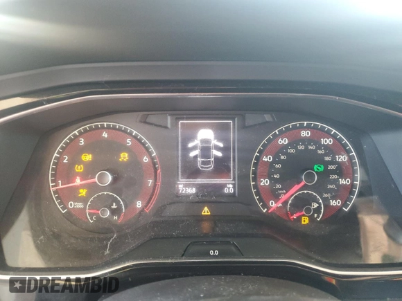 2019 Volkswagen Jetta S with VIN 3VWC57BU1KM061958, listed as a Copart auction lot 57867985 with 72,368 mi miles and Non repairable. Bid and sale history available at DreamBid. Image 9.