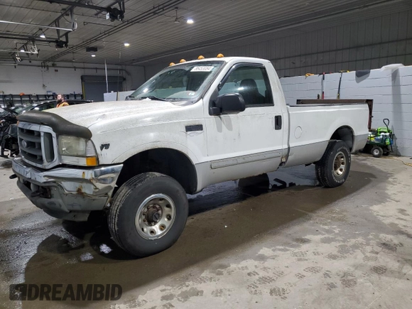 2002 Ford Super Duty F-250 XL with VIN 1FTNF21LX2EA21680, listed as a Copart auction lot 86453084 with 131,748 mi miles and Clean Title. Bid and sale history available at carsss.com. Image 1.