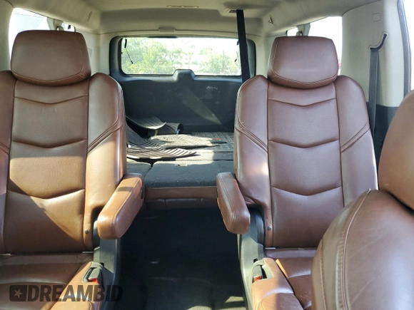 2015 Cadillac Escalade ESV Premium z VIN 1GYS4TKJ3FR542504, wystawiony jako Copart lot #59088764 z przebiegiem 203 186 mil mil oraz Czysty tytuł • Clean title. Historia ofert i sprzedaży dostępna na DreamBid. Obrazek 10.