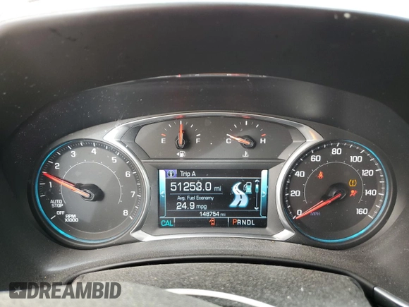 2018 Chevrolet Equinox LT with VIN 2GNAXKEX5J6312090, listed as a Copart auction lot 49404205 with 145,754 mi miles and Salvage Title. Bid and sale history available at DreamBid. Image 9.