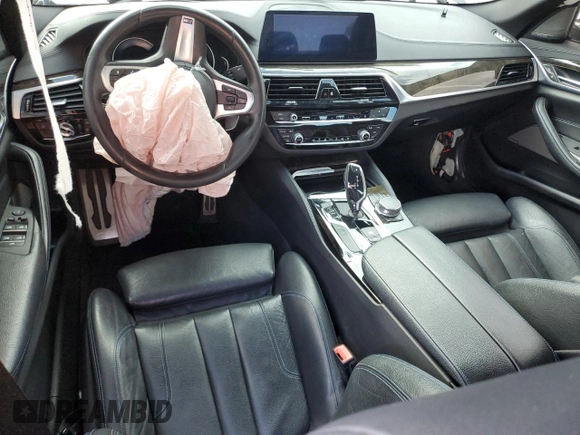 2017 BMW 5 Series 540i with VIN WBAJE5C39HG915941, listed as a Copart auction lot 49083145 with 85,511 mi miles and Salvage Title. Bid and sale history available at carsss.com. Image 8.