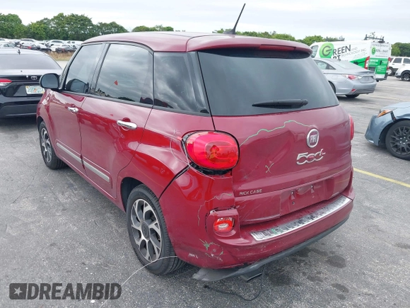 2014 FIAT 500L Lounge with VIN ZFBCFACH1EZ008603, listed as a IAAI auction lot 41583042 with 92,209 mi miles and . Bid and sale history available at DreamBid. Image 6.