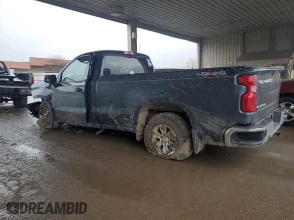2019 Chevrolet Silverado 1500 with VIN 3GCNYAEH1KG278634, listed as a Copart auction lot 47760145 with 76,238 mi miles and Salvage Title. Bid and sale history available at DreamBid. Image 2.