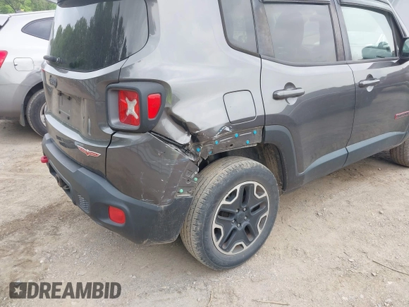 2017 Jeep Renegade Trailhawk с VIN ZACCJBCB0HPF64059, выставлен на аукционе IAAI как лот 42280420 с пробегом 152 936 миль миль и . История ставок и продаж доступна на DreamBid. Изображение 6.