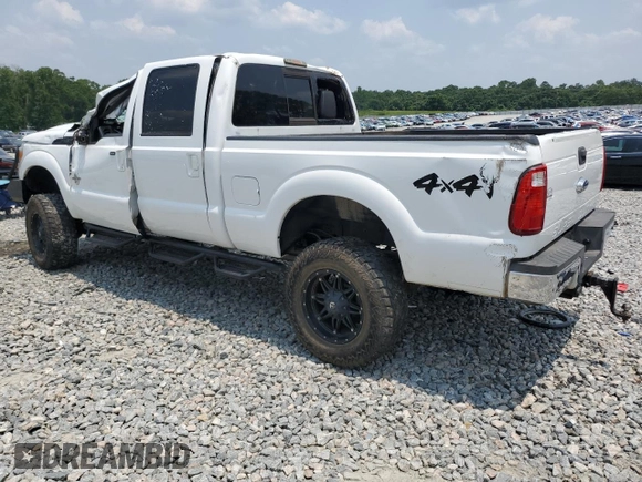 2013 Ford F-250 XL with VIN 1FT7W2BT9DEB07024, listed as a Copart auction lot 58699135 with 91,159 mi miles and Salvage title. Bid and sale history available at DreamBid. Image 2.