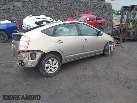 2006 Toyota Prius with VIN JTDKB22U767528651, listed as a IAAI auction lot 40373746 with 1 mi miles. Bid and sale history available at carsss.com. Image 4.