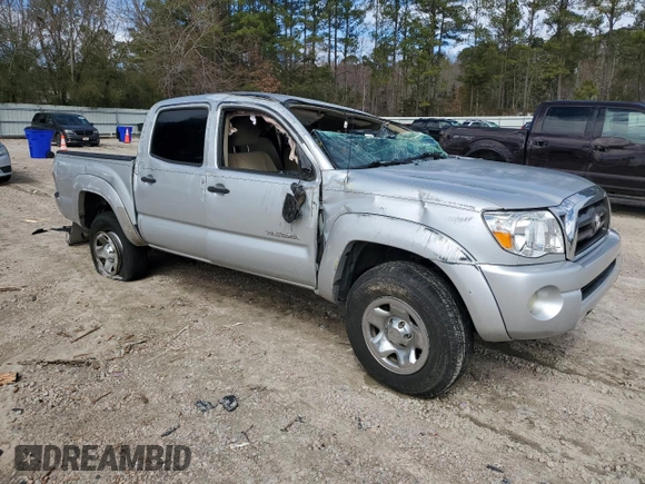 2009 Toyota Tacoma PreRunner with VIN 3TMJU62N89M073731, listed as a Copart auction lot 47966155 with 179,892 mi miles and Salvage Title. Bid and sale history available at carsss.com. Image 4.