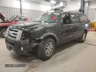 2012 Ford Expedition EL Limited with VIN 1FMJK2A52CEF15640, listed as a Copart auction lot 86553334 with 0 mi miles and Clean Title. Bid and sale history available at carsss.com. Image 1.