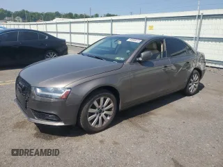 2014 Audi A4 Premium z VIN WAUAFAFL1EN034420, wystawiony jako Copart lot #59590415 z przebiegiem 98 829 mil mil oraz Szkoda całkowita • Salvage title. Historia ofert i sprzedaży dostępna na DreamBid. Obrazek 1.
