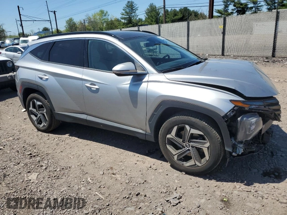 2024 Hyundai Tucson Limited with VIN 5NMJECDE6RH297298, listed as a Copart auction lot 54751165 with 48,757 mi miles and Clean Title. Bid and sale history available at carsss.com. Image 4.