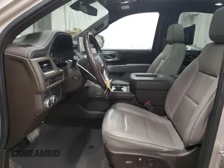 2021 GMC Yukon XL SLT with VIN 1GKS2GKDXMR464592, listed as a Copart auction lot 43349855 with 36,490 mi miles and Salvage Title. Bid and sale history available at carsss.com. Image 7.