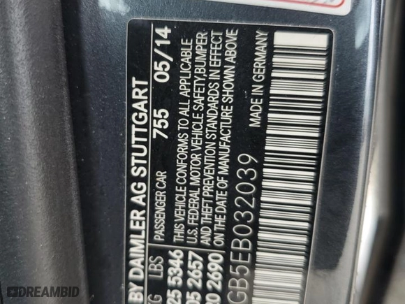 2014 Mercedes-Benz E-Class E 63 AMG S-Model with VIN WDDHF7GB5EB032039, listed as a Copart auction lot 74464924 with 0 mi miles and Salvage Title. Bid and sale history available at carsss.com. Image 13.
