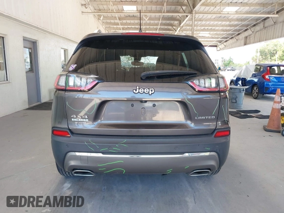 2019 Jeep Cherokee Limited with VIN 1C4PJMDX6KD303225, listed as a IAAI auction lot 42267721 with 70,857 mi miles and . Bid and sale history available at DreamBid. Image 16.