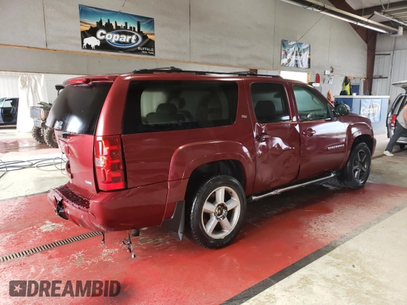 2009 Chevrolet Suburban LT w/1LT with VIN 1GNFK26389R149645, listed as a Copart auction lot 74804484 with 265,501 mi miles and Salvage Title. Bid and sale history available at carsss.com. Image 3.