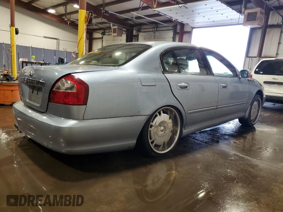 2002 Infiniti Q45 z VIN JNKBF01A62M002926, wystawiony jako Copart lot #73206924 z przebiegiem Nie podano mil oraz Szkoda całkowita • Salvage title. Historia ofert i sprzedaży dostępna na DreamBid. Obrazek 3.