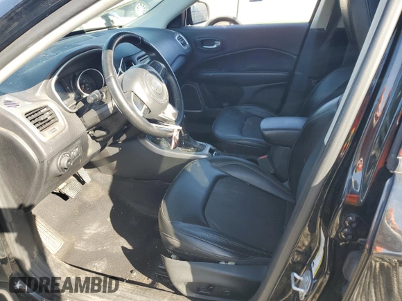 2018 Jeep Compass Latitude with VIN 3C4NJDBB2JT467482, listed as a Copart auction lot 48482365 with Not Provided miles and Salvage Title. Bid and sale history available at carsss.com. Image 7.
