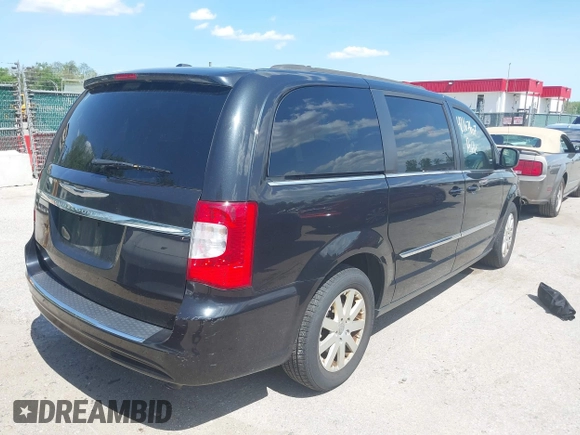 2016 Chrysler Town & Country Touring with VIN 2C4RC1BG2GR291874, listed as a IAAI auction lot 42167607 with 265,316 mi miles. Bid and sale history available at carsss.com. Image 4.
