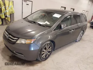 2014 Honda Odyssey EX-L with VIN 5FNRL5H67EB056983, listed as a IAAI auction lot 42318699 with 256,267 mi miles and . Bid and sale history available at DreamBid. Image 17.