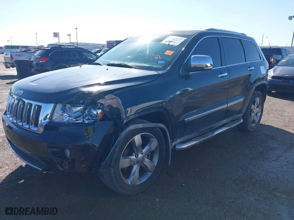 2011 Jeep Grand Cherokee Overland with VIN 1J4RR6GT4BC536445, listed as a IAAI auction lot 41102722 with 161,968 mi miles. Bid and sale history available at carsss.com. Image 17.