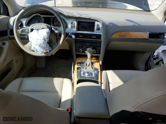 2008 Audi A6 with VIN WAUDH74F18N131497, listed as a Copart auction lot 50398155 with 134,473 mi miles and Salvage Title. Bid and sale history available at carsss.com. Image 8.