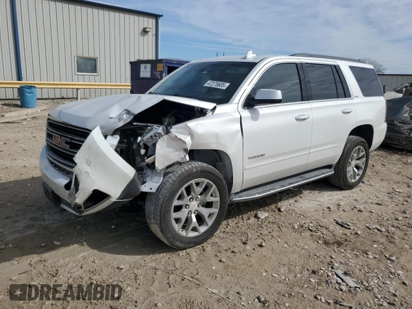 2019 GMC Yukon SLT with VIN 1GKS1BKC5KR329417, listed as a Copart auction lot 47275605 with 67,164 mi miles and Salvage Title. Bid and sale history available at carsss.com. Image 1.