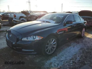 2013 Jaguar XJ with VIN SAJWA1C74D8V41339, listed as a Copart auction lot 46274345 with 135,993 mi miles and Clean Title. Bid and sale history available at DreamBid. Image 1.
