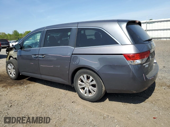 2014 Honda Odyssey EX with VIN 5FNRL5H42EB125092, listed as a Copart auction lot 53941455 with 110,684 mi miles and Salvage Title. Bid and sale history available at carsss.com. Image 2.