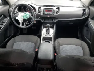 2014 Kia Sportage LX with VIN KNDPB3AC8E7582088, listed as a Copart auction lot 53486325 with 185,601 mi miles and Salvage Title. Bid and sale history available at carsss.com. Image 8.