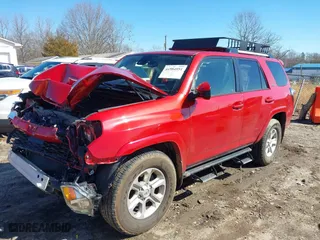 2021 Toyota 4Runner SR5 with VIN JTEEU5JR4M5231055, listed as a IAAI auction lot 41584951 with 95,389 mi miles. Bid and sale history available at carsss.com. Image 17.