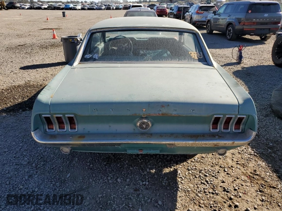 1967 Ford Mustang z VIN 7T01T287723, wystawiony jako Copart lot #79363484 z przebiegiem 360 421 mil mil oraz Szkoda całkowita • Salvage title. Historia ofert i sprzedaży dostępna na DreamBid. Obrazek 6.