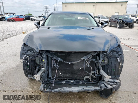 2018 Lexus LS 500 z VIN JTHB51FF3J5006860, wystawiony jako Copart lot #54728845 z przebiegiem 76 335 mil mil oraz Czysty tytuł • Clean title. Historia ofert i sprzedaży dostępna na DreamBid. Obrazek 5.