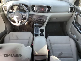 2017 Kia Sportage LX with VIN KNDPMCAC6H7102614, listed as a Copart auction lot 54190025 with 141,434 mi miles and Salvage Title. Bid and sale history available at DreamBid. Image 8.