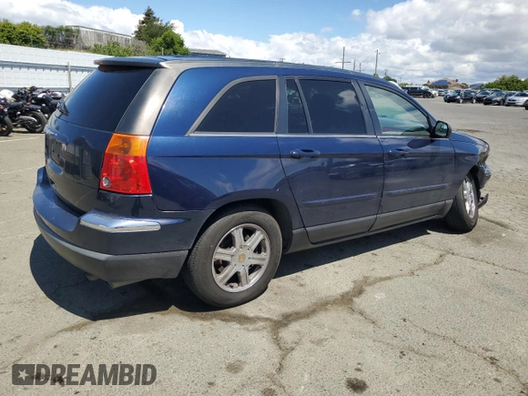 2004 Chrysler Pacifica z VIN 2C4GM684X4R511479, wystawiony jako Copart lot #57055155 z przebiegiem 182 041 mil mil oraz Szkoda całkowita • Salvage title. Historia ofert i sprzedaży dostępna na DreamBid. Obrazek 3.